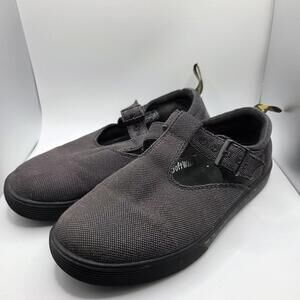 Dr. Martens Mary Jane Shoes Womens 5 UK 3 Winona T Strap Buckle Canvas Doc